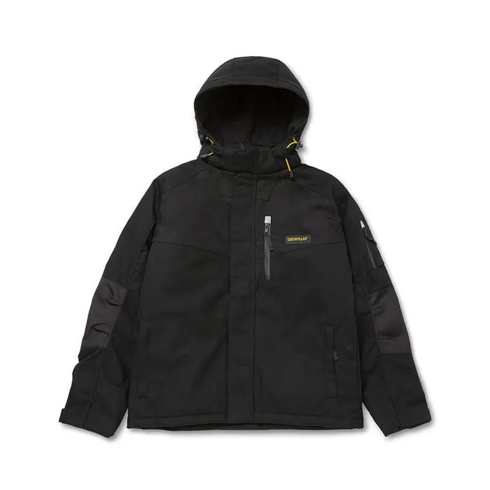 Men Triton Insulated Belt Length Jacket Cat Footwear Tops and Outerwear