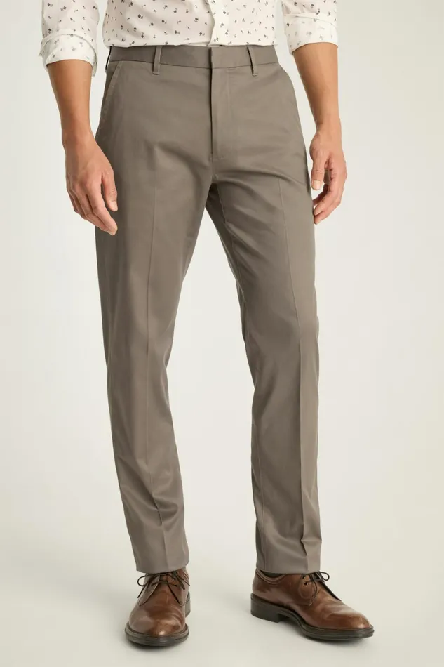 Men Weekday Warrior Dress Pants Tuesday Mushroom Brown Bonobos Dress Pants