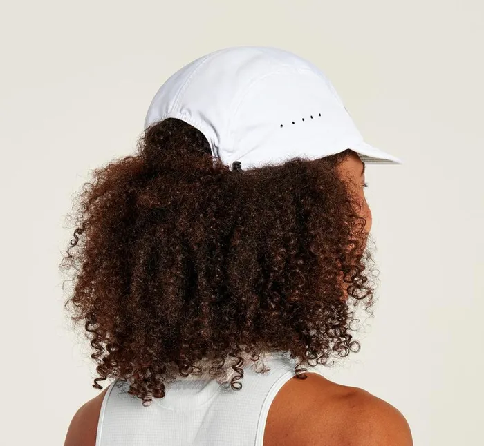 MenWomen All Gender Packable Trail Hat White Castlerock HOKA ONE ONE Accessories