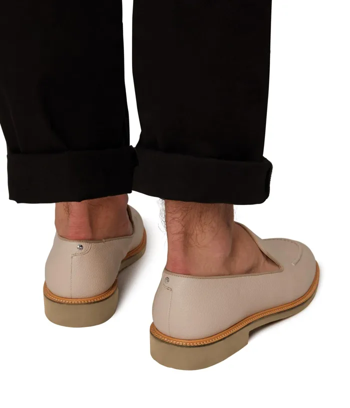 Mens Altman Vegan Slip On Loafers Brown Matt and Nat Footwear