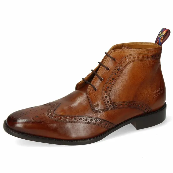 Mens Ankle Boots Melvin and Hamilton Jeff 7 Brown