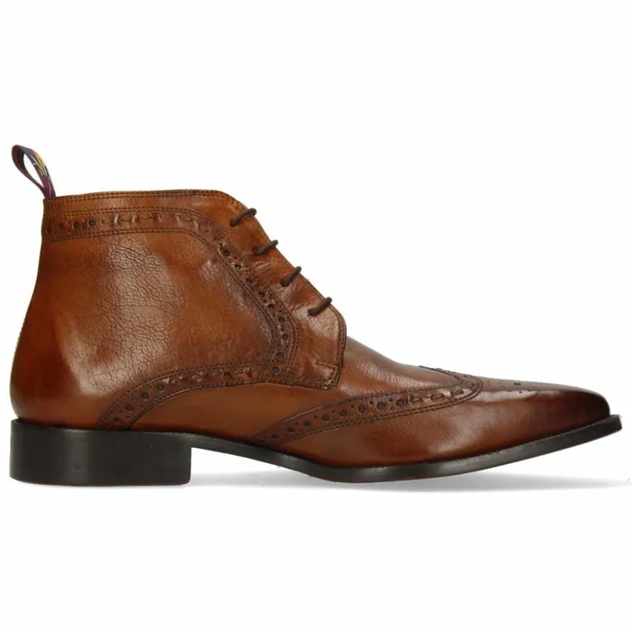 Mens Ankle Boots Melvin and Hamilton Jeff 7 Brown
