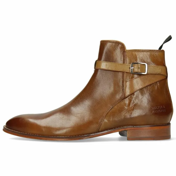 Mens Ankle Boots Melvin and Hamilton Kane 1 Brown