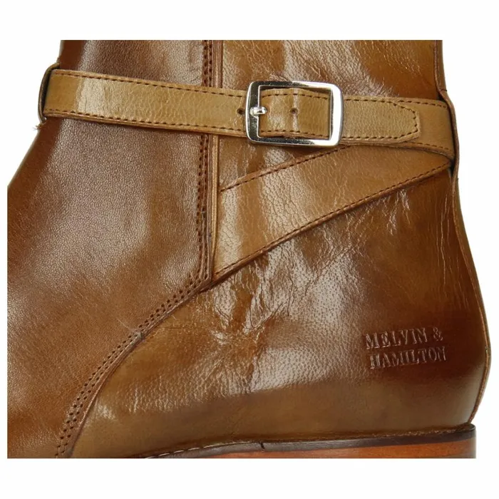 Mens Ankle Boots Melvin and Hamilton Kane 1 Brown