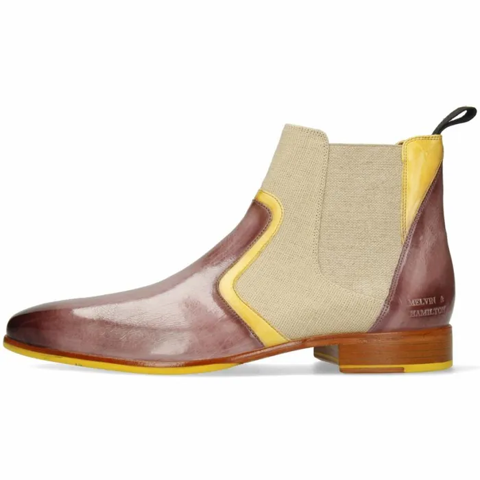 Mens Ankle Boots Melvin and Hamilton Lewis 26 Multi