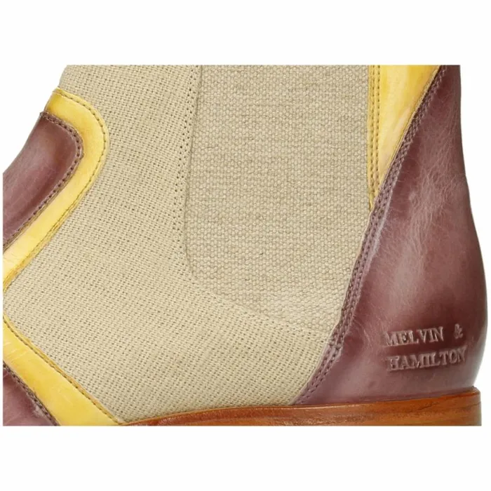 Mens Ankle Boots Melvin and Hamilton Lewis 26 Multi