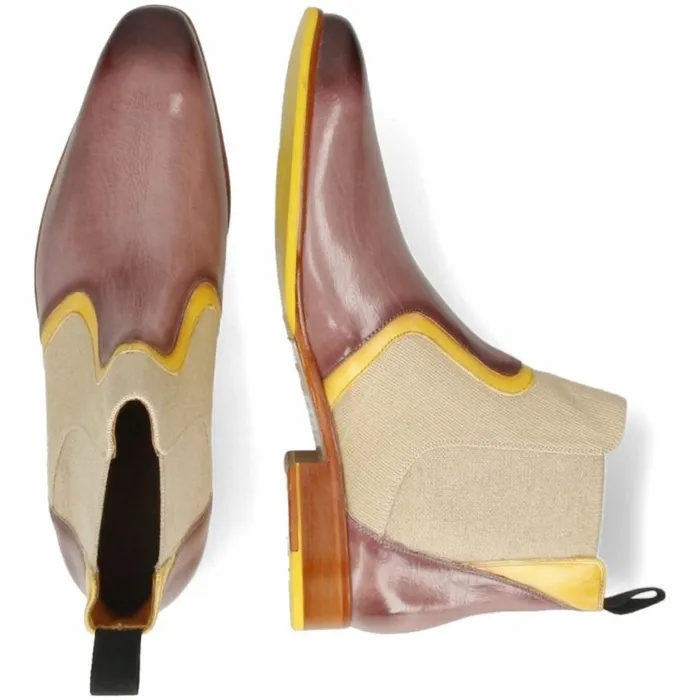 Mens Ankle Boots Melvin and Hamilton Lewis 26 Multi