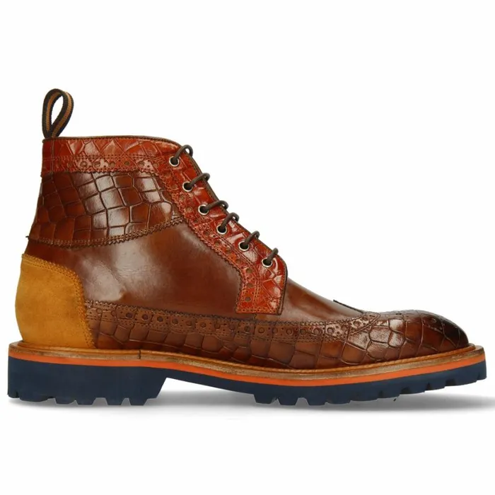 Mens Ankle Boots Melvin and Hamilton Matthew 9 Brown