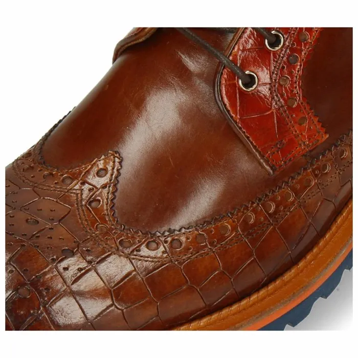 Mens Ankle Boots Melvin and Hamilton Matthew 9 Brown