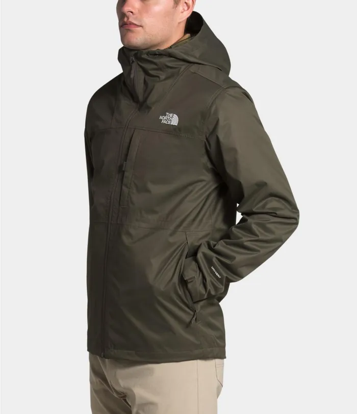 Mens Arrowood Triclimate Jacket New Taupe Greenutility Brown The North Face 3In1