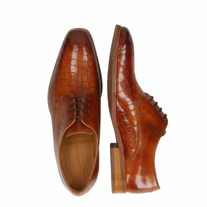 Mens Derbies Melvin and Hamilton Flynn 1 Brown