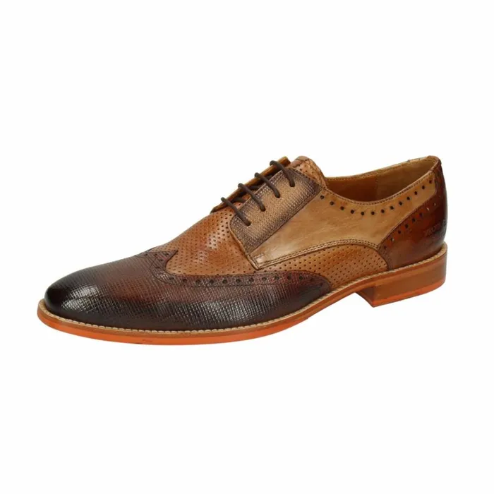 Mens Derbies Melvin and Hamilton Leonardo 20 Brown