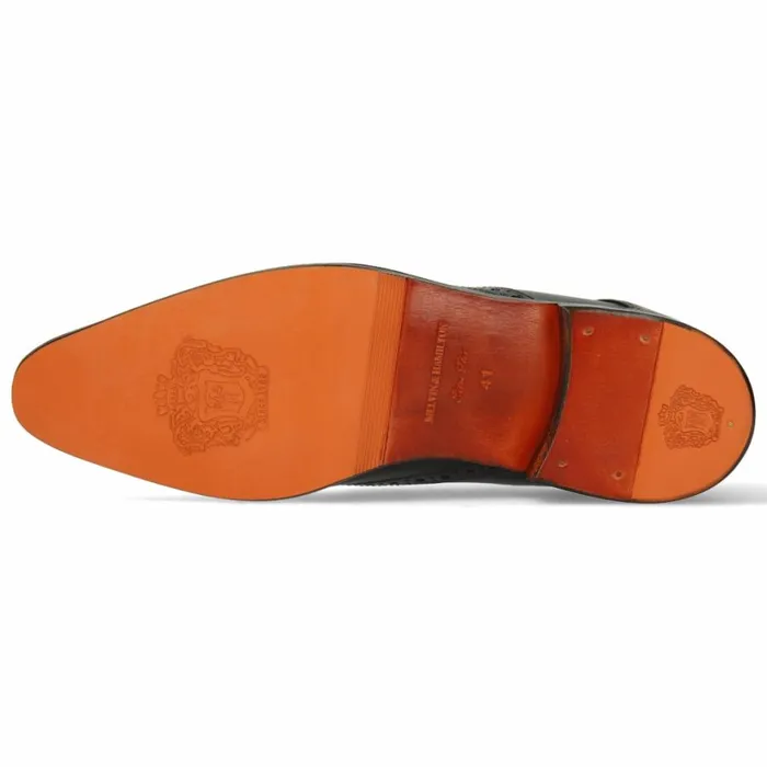 Mens Derbies Melvin and Hamilton Lewis 3 Black