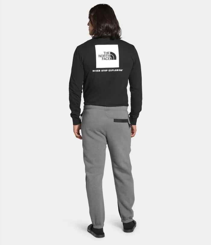 Mens Graphic Collection Pant Tnf Medium Grey Heathertnf Black The North Face Pants