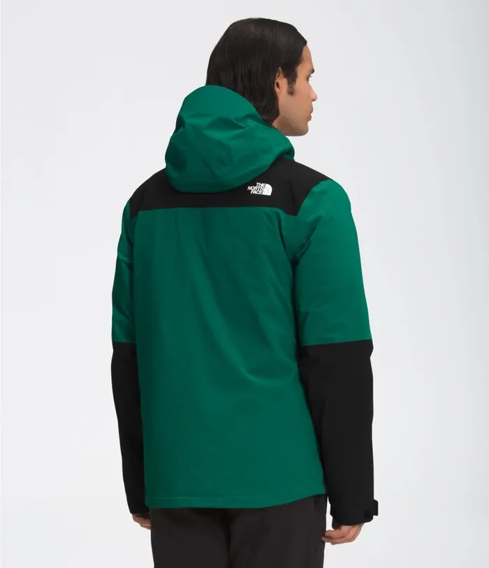 Mens Mountain Light FL Triclimate Jacket Blackasphalt Greycedar Tan The North Face Snow