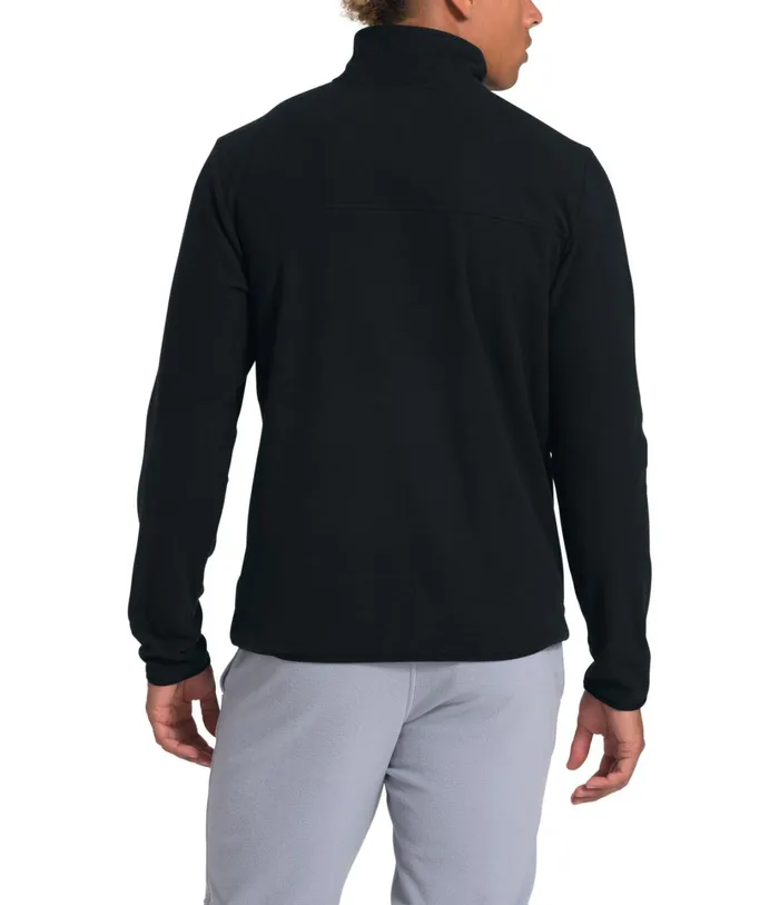 Mens TKA Glacier SnapNeck Pullover Tnf Blacktnf Black The North Face Hoodies and Sweatshirts