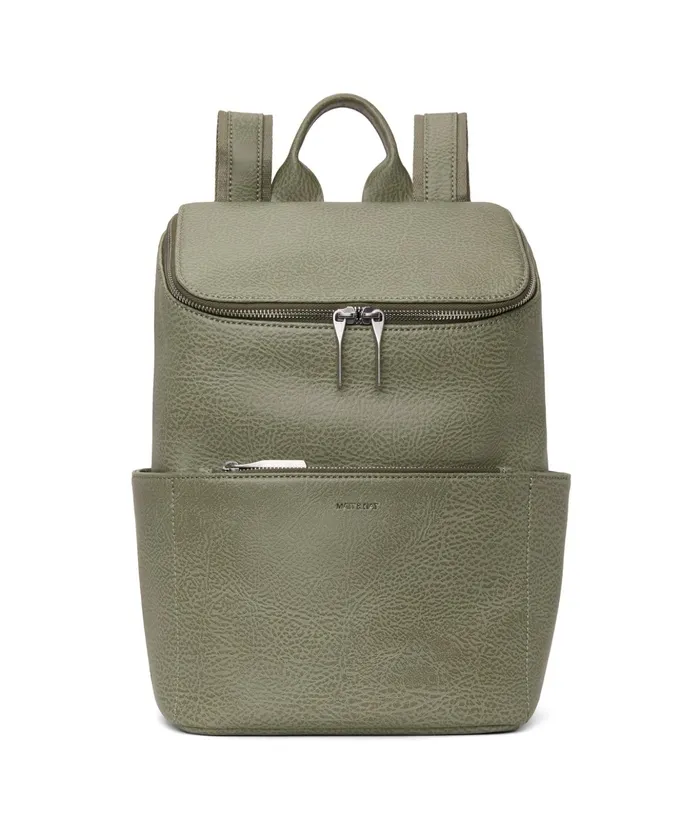MensWomen Brave Vegan Backpack 8211 Dwell Matcha Matt and Nat Backpacks