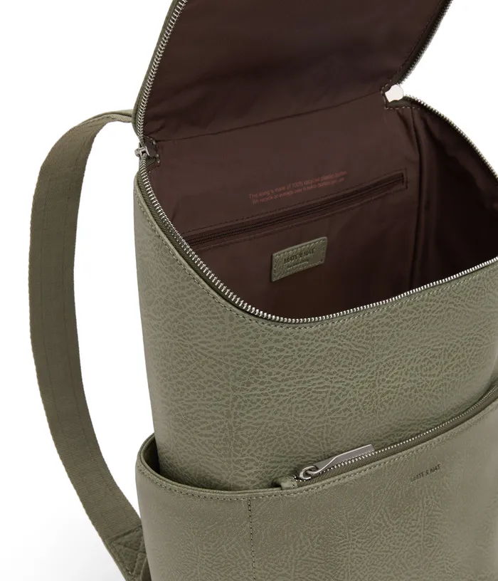 MensWomen Brave Vegan Backpack 8211 Dwell Matcha Matt and Nat Backpacks