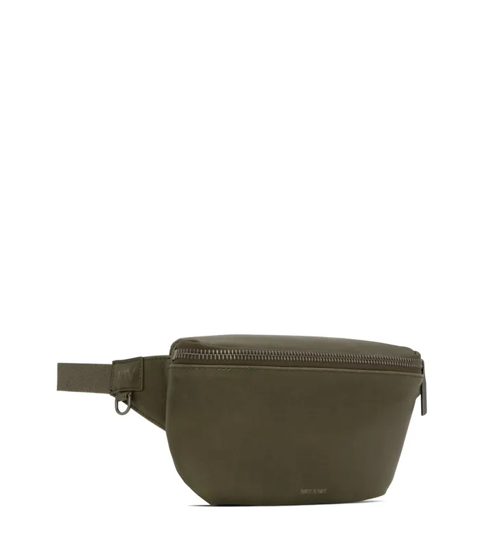 MensWomen Vie Vegan Fanny Pack 8211 Vintage Olive Matt and Nat Belt Bags