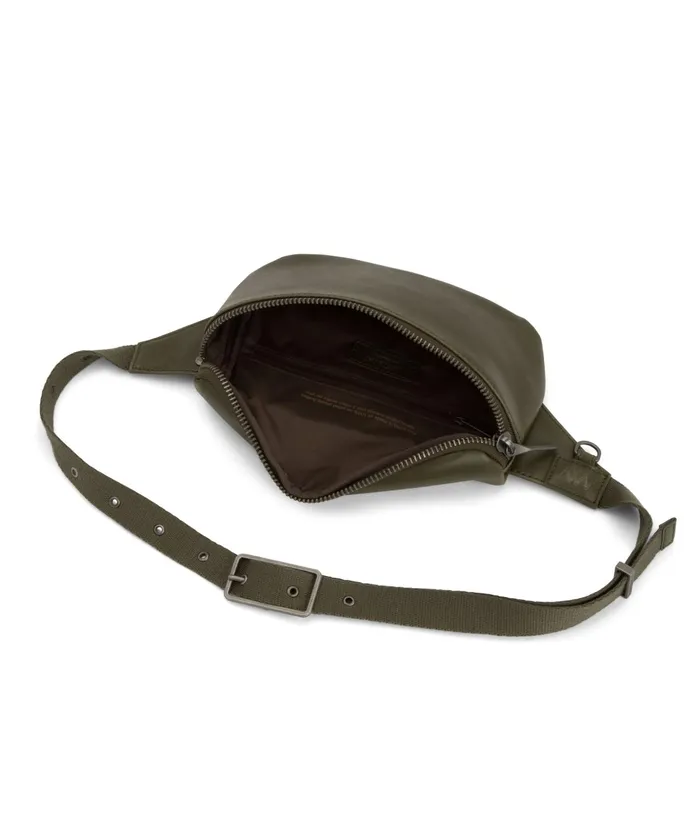 MensWomen Vie Vegan Fanny Pack 8211 Vintage Olive Matt and Nat Belt Bags