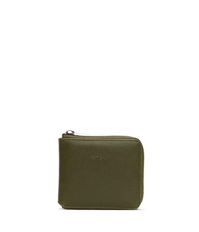 MensWomen Watson Vegan Wallet 8211 Vintage Olive Matt and Nat Wallets