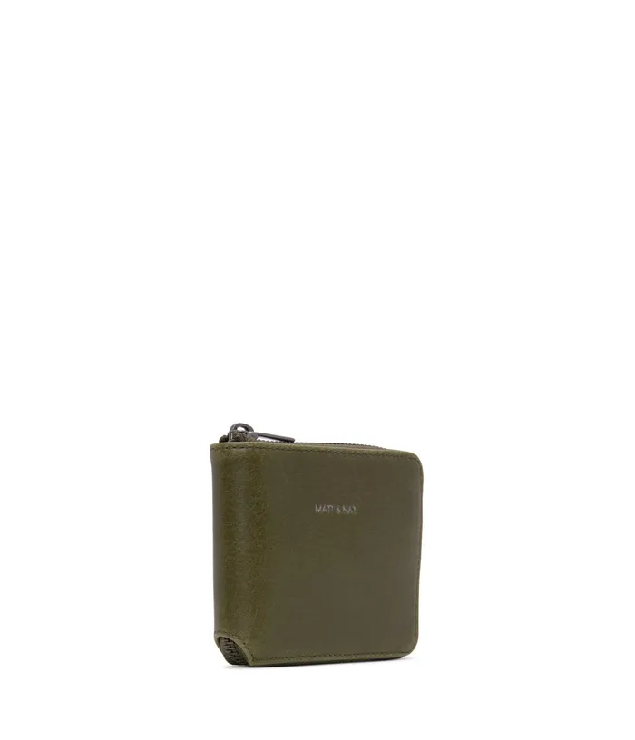 MensWomen Watson Vegan Wallet 8211 Vintage Olive Matt and Nat Wallets