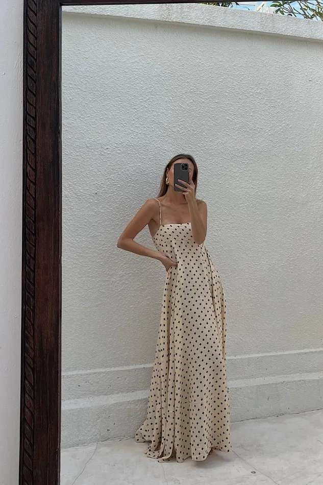 MidiMaxi Dresses Women VRG GRL Behati Maxi Dress Square MidiMaxi Dresses Women VRG GRL Behati Maxi Dress Square