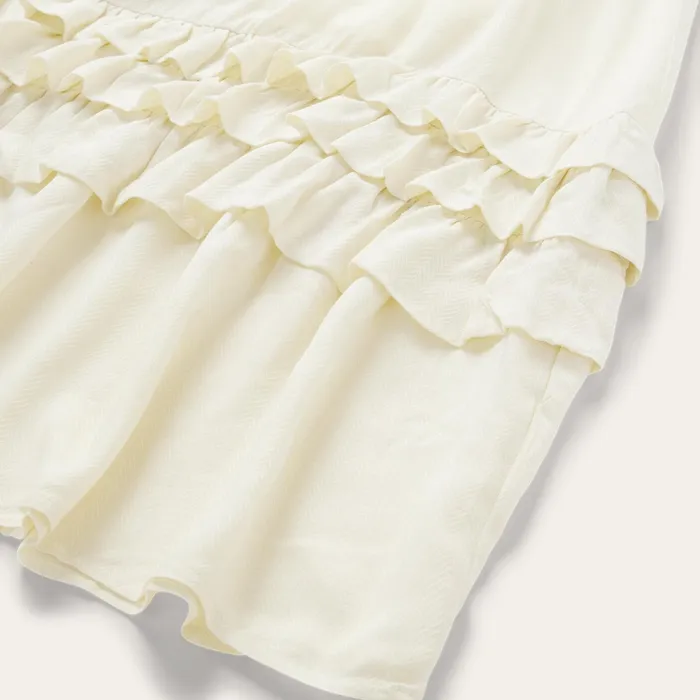 Midi Women Stetson Cream Herringbone Dress White