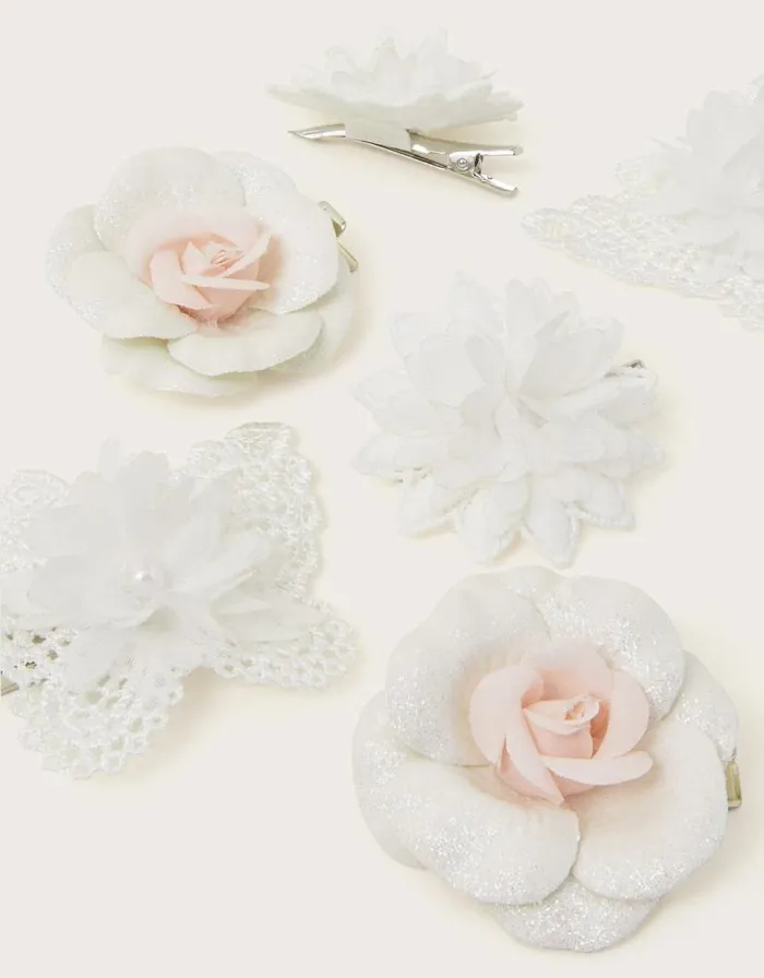 Monsoon 6Pack Bridesmaid Clips Children Girls039 Hair Accessories Monsoon 6Pack Bridesmaid Clips Children Girls039 Hair Accessories