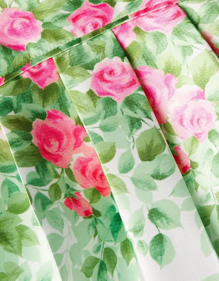 Monsoon Baby Botanical Print Rose Duchess Dress Ivory Children Partywear Monsoon Baby Botanical Print Rose Duchess Dress Ivory Children Partywear