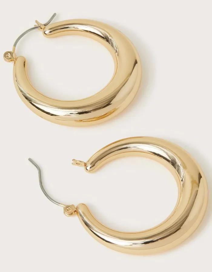 Monsoon Chunky Hoop Earrings Women Jewellery and Hair Monsoon Chunky Hoop Earrings Women Jewellery and Hair