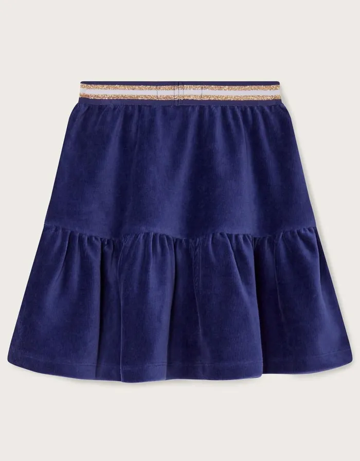 Monsoon Cosmic Velour Skirt Blue Children Skirts Monsoon Cosmic Velour Skirt Blue Children Skirts