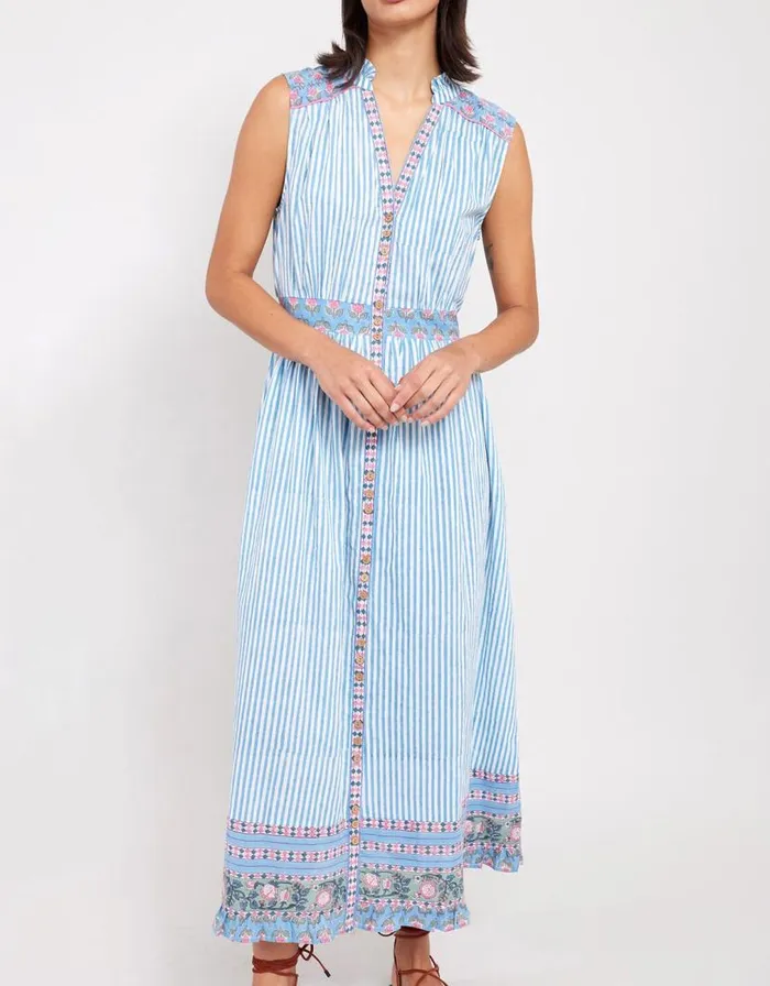 Monsoon East Taryn Dress Blue Women Summer Dresses Monsoon East Taryn Dress Blue Women Summer Dresses
