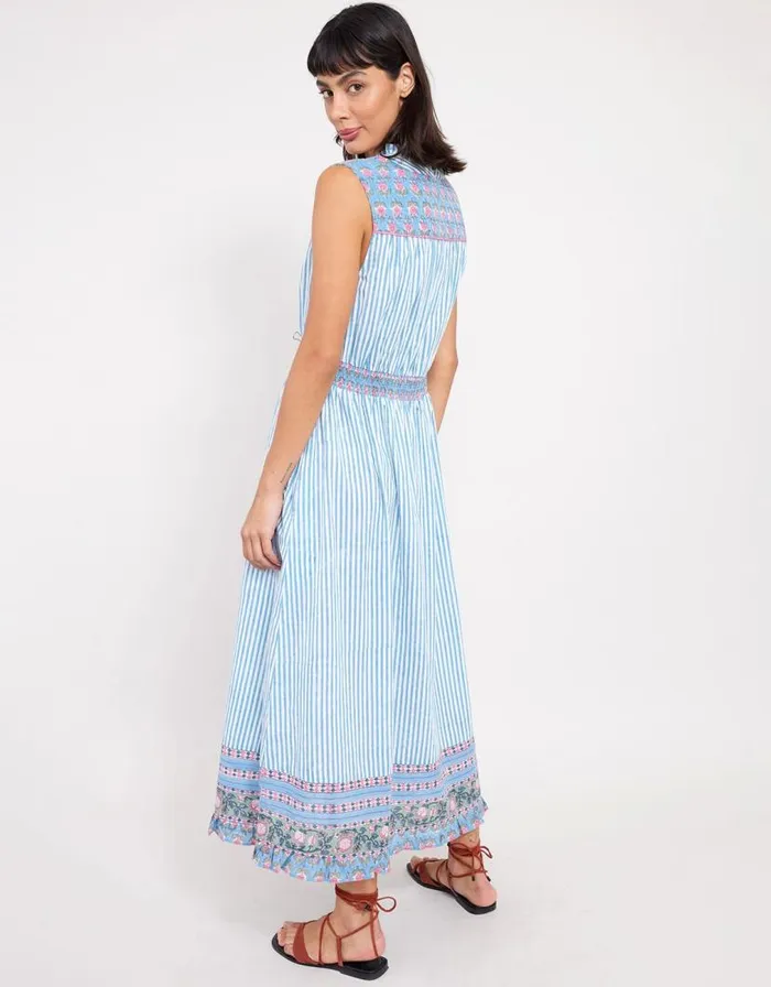 Monsoon East Taryn Dress Blue Women Summer Dresses Monsoon East Taryn Dress Blue Women Summer Dresses