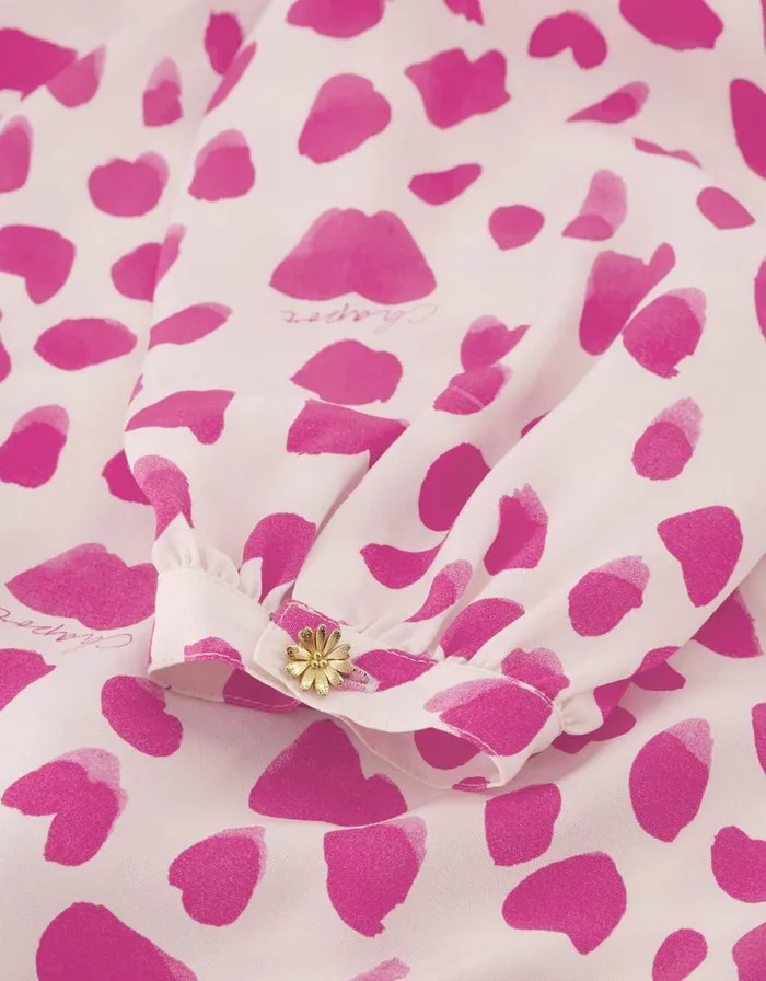 Monsoon Fabienne Chapot Print Blouse Pink Women Tops and Blouses Monsoon Fabienne Chapot Print Blouse Pink Women Tops and Blouses