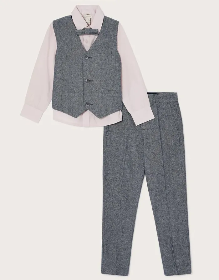 Monsoon FourPiece Suit Grey Children Clothing and Outfits