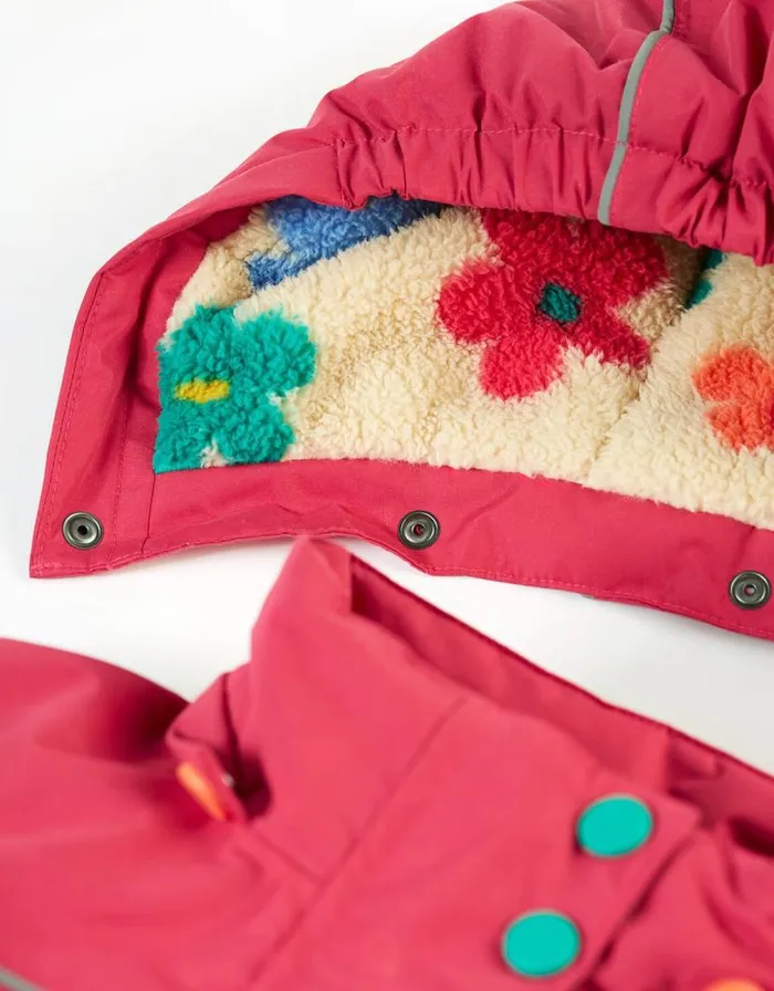 Monsoon Frugi 3in1 Waterproof Rambler Coat Pink Children Coats and Jackets Monsoon Frugi 3in1 Waterproof Rambler Coat Pink Children Coats and Jackets