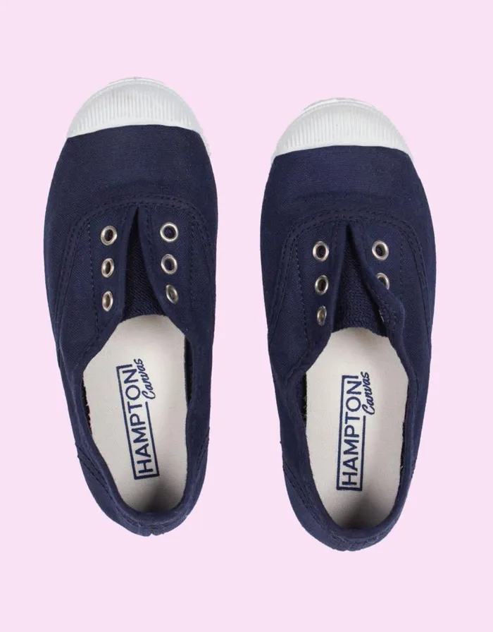 Monsoon Hampton Canvas Plum Plimsolls Blue Children Girls039 Shoes and Sandals Monsoon Hampton Canvas Plum Plimsolls Blue Children Girls039 Shoes and Sandals