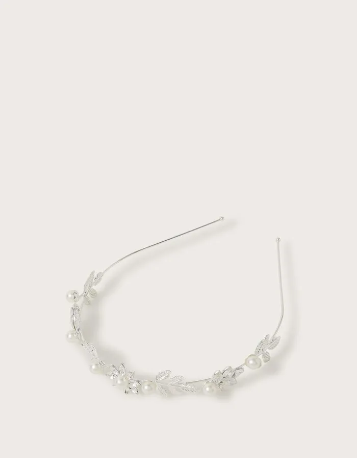 Monsoon Jewel Flower Bridesmaid Headband Children Girls039 Hair Accessories