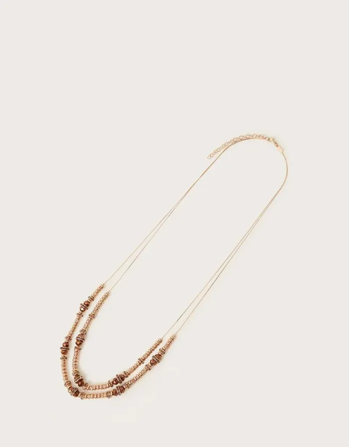 Monsoon Layered Beaded Necklace Women Jewellery and Hair Monsoon Layered Beaded Necklace Women Jewellery and Hair