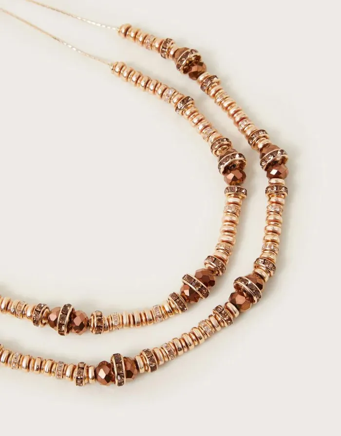 Monsoon Layered Beaded Necklace Women Jewellery and Hair Monsoon Layered Beaded Necklace Women Jewellery and Hair