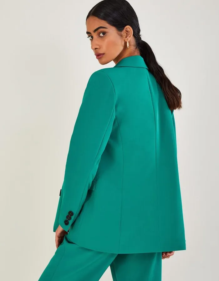Monsoon Madelyn Double Breasted Jacket Green Women Jackets Monsoon Madelyn Double Breasted Jacket Green Women Jackets