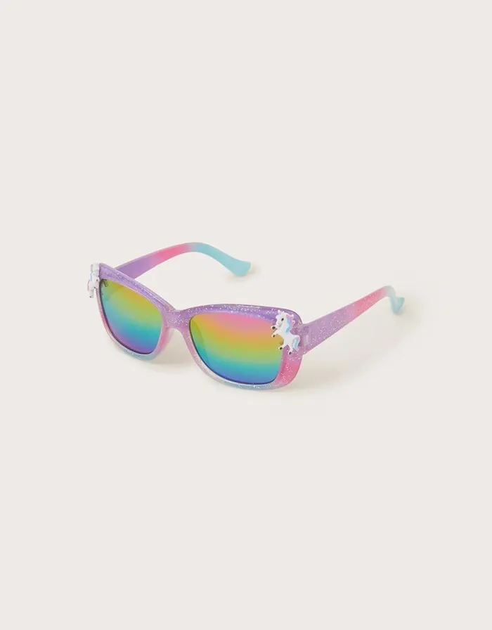 Monsoon Ombre Unicorn Sunglasses With Case Children Hats and Sunglasses Monsoon Ombre Unicorn Sunglasses With Case Children Hats and Sunglasses