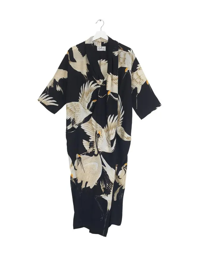 Monsoon One Hundred Stars Stork Print Dress Black Women Summer Dresses Monsoon One Hundred Stars Stork Print Dress Black Women Summer Dresses