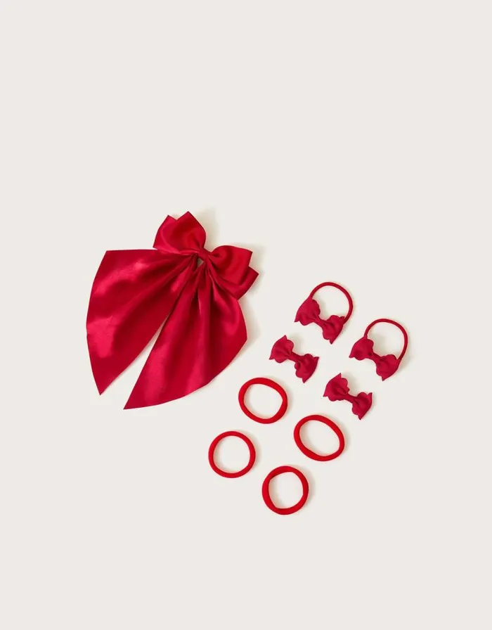 Monsoon School Bow Hairband And Hair Clip Set Children Girls039 Hair Accessories