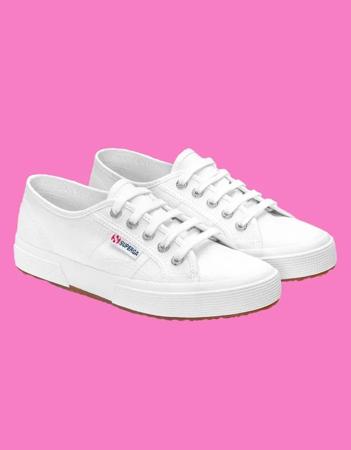 Monsoon Superga 2750 Cotu Classic Trainers White Women Flats