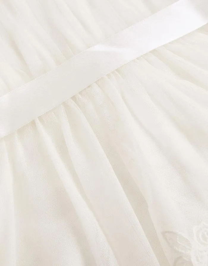 Monsoon Theodora Embroidered Dress Ivory Children Dresses Monsoon Theodora Embroidered Dress Ivory Children Dresses