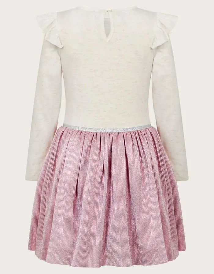 Monsoon Unicorn Metallic LongSleeve Disco Dress Pink Children Dresses Monsoon Unicorn Metallic LongSleeve Disco Dress Pink Children Dresses