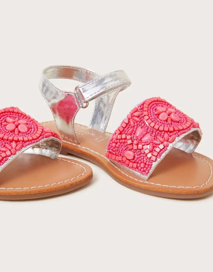 Monsoon Vibrant Embellished Metallic Sandals Pink Children Girls039 Shoes and Sandals Monsoon Vibrant Embellished Metallic Sandals Pink Children Girls039 Shoes and Sandals