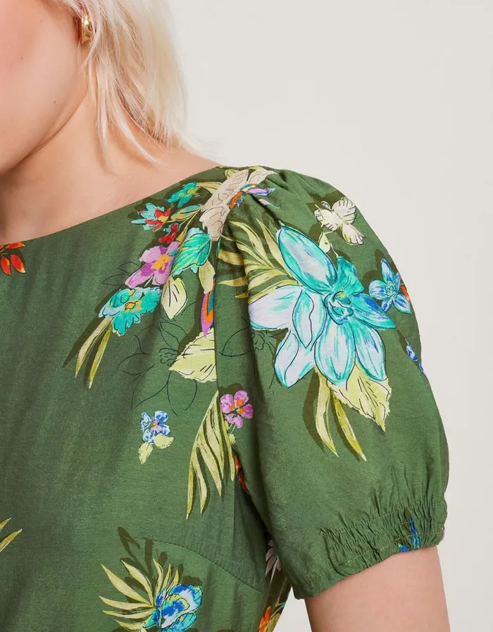 Monsoon Zafia Tiered Dress Green Women Occasionwear Monsoon Zafia Tiered Dress Green Women Occasionwear